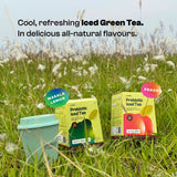 Prebiotic Lemon Masala Iced Green Tea with only 1 gram Jaggery