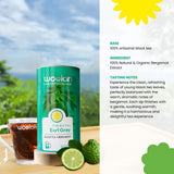 Happy Heart Combo - Green Tea with Arjuna & Cinnamon + Black Tea with Earl Grey