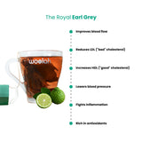 Happy Heart Combo - Green Tea with Ayurvedic Benefits of Arjuna & Cinnamon + Earl Grey