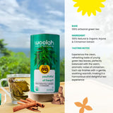 Happy Heart Combo - Green Tea with Ayurvedic Benefits of Arjuna & Cinnamon + Earl Grey