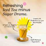 Perfect Peach Prebiotic Iced Green Tea with only 0.5gms Jaggery -20 sachets