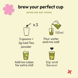 Nimbu-e-masala Prebiotic Iced Green Tea