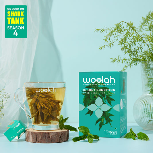 Rare Assam Green Tea + Mint