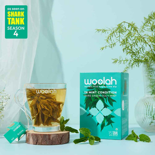 Rare Assam Green Tea + Mint