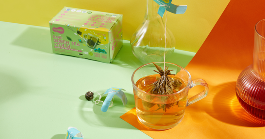 Settle Down the Tornado Around You with A Cup Of Tulsi Green Tea