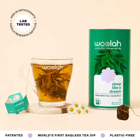 Good for your Sleep - Green Tea + Chamomile