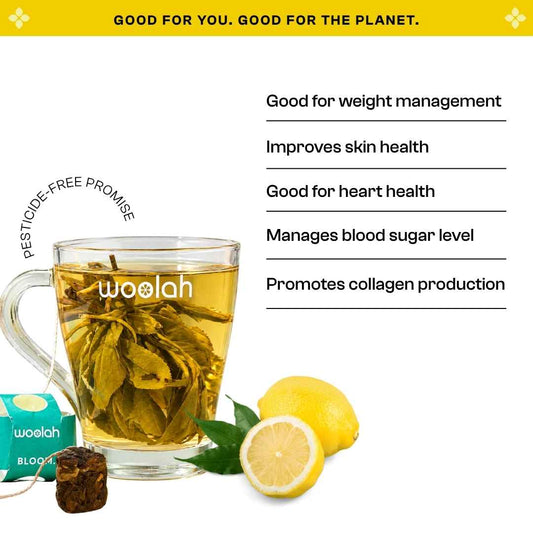Rare Assam Green Tea + Lemon