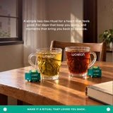 Happy Heart Combo - Green Tea with Arjuna & Cinnamon + Black Tea with Earl Grey