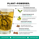 Happy Heart Combo - Green Tea with Arjuna & Cinnamon + Black Tea with Earl Grey