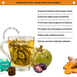 Steady your Sugar - With super power of ancient ingredients - Jamun Seeds, Elephant Apple & Turmeric