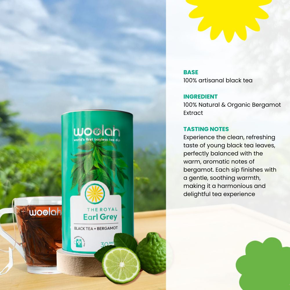 Happy Heart Combo - Green Tea with Ayurvedic Benefits of Arjuna & Cinnamon + Earl Grey