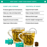 Happy Heart Combo - Green Tea with Arjuna & Cinnamon + Black Tea with Earl Grey