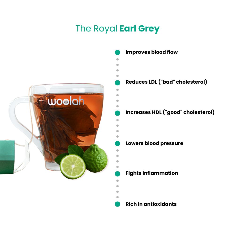 Happy Heart Combo - Green Tea with Ayurvedic Benefits of Arjuna & Cinnamon + Earl Grey