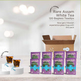 Mega Combo - Rare Assam White Tea- 120 Dips + 2 Mugs Free*