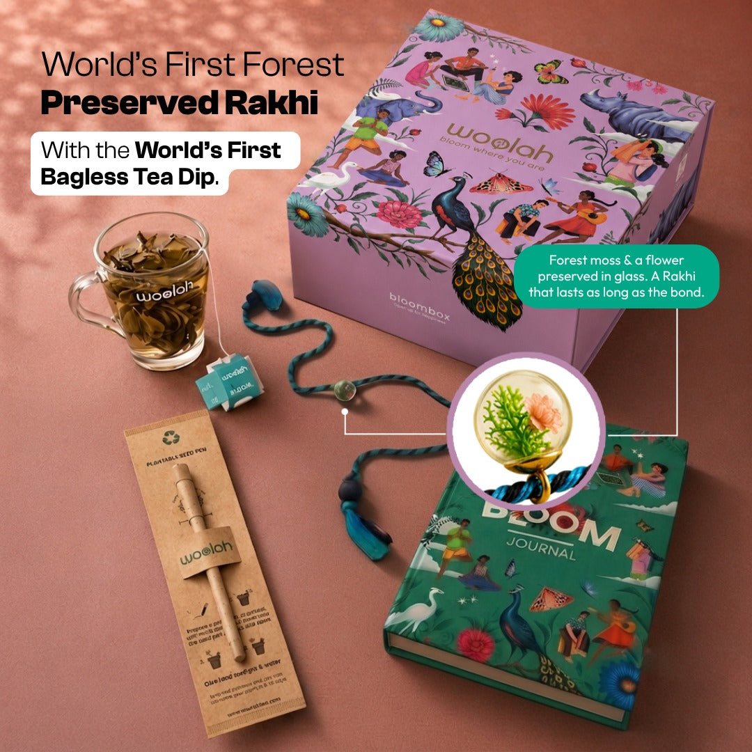 World's First Rakhi with Preserved Forest, along with World's First Bagless Tea Dip