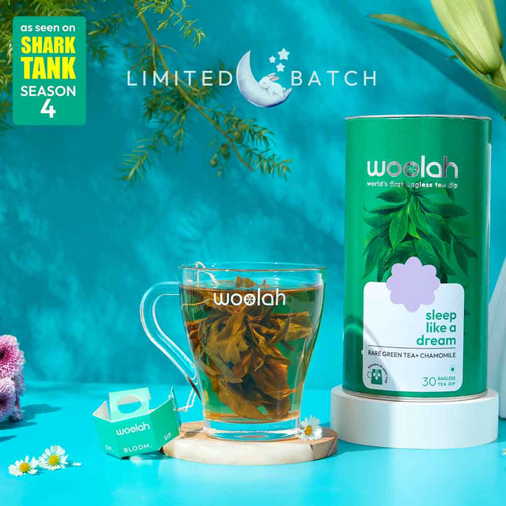 Good for your Sleep - Green Tea + Chamomile