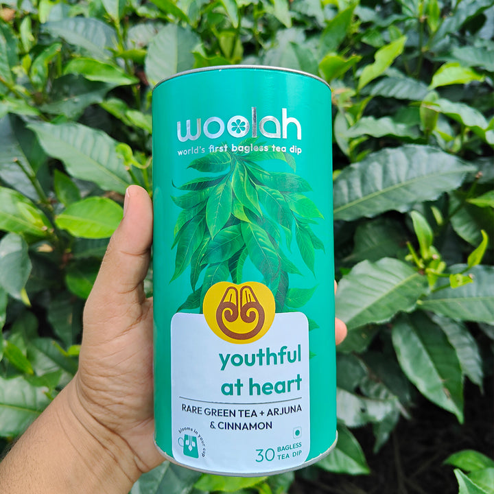 Good for Heart - Green Tea with Ayurveda Goodness of Arjuna & Cinnamon
